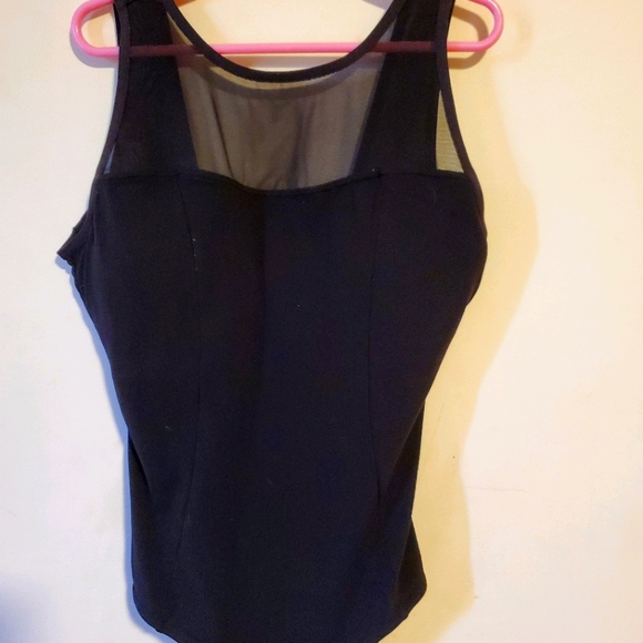 Athleta Mesh top leotard, XS